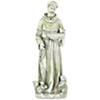 2ft Religious St. Francis of Assisi Bird Feeder Outdoor Garden Statue Image 1