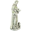 2ft Religious St. Francis of Assisi Bird Feeder Outdoor Garden Statue Image 2