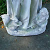 2ft Religious St. Francis of Assisi Bird Feeder Outdoor Garden Statue Image 3