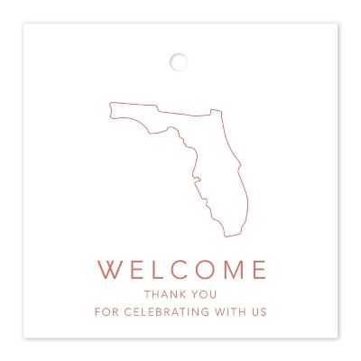 2in Rose Gold OOT Welcome Florida Image 1