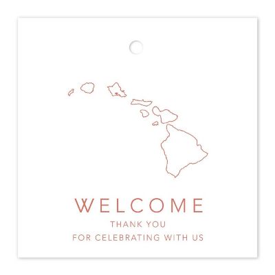 2in Rose Gold OOT Welcome Hawaii Image 1
