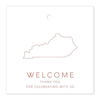 2in Rose Gold OOT Welcome Kentucky Image 1