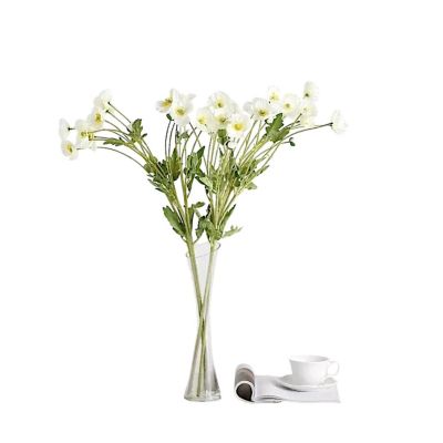 2PCS 33" Silk Artificial Poppy Sprays &amp;#8211; Long Stem Party Decor Image 1