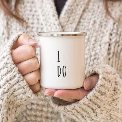 2PK I Do &amp; What She Says Camp Mug Set Image 1