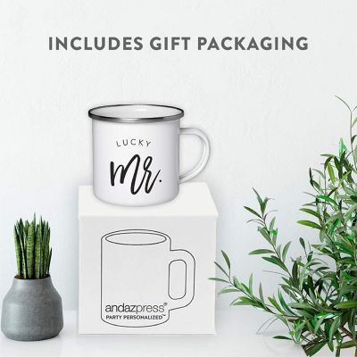 2PK Lucky Mr. &amp; Future Mrs. Camp Mugs Image 2