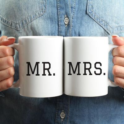 2PK Mr. &amp; Mrs. Graduate Coffee Mug Set Image 1
