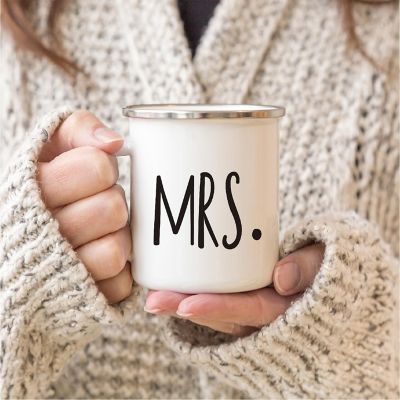 2PK Mrs Mrs Campfire Coffee Mugs Image 1