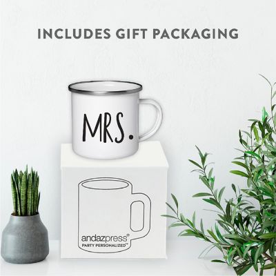 2PK Mrs Mrs Campfire Coffee Mugs Image 2