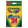 3 1/2" 24-Color Crayola<sup>&#174;</sup> Classic Crayons - 12 Boxes Image 1