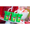 3 1/2" 6 oz. Mini Dr. Seuss&#8482; The Grinch Reusable Plastic Cups with Lids & Straws - 12 Ct. Image 3