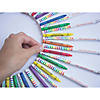 3 1/2" 8-Color Assorted Crayons  - 12 Boxes Image 1