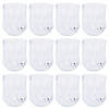 3 1/2" 8 oz. Clear Stemless Patterned Plastic Wine Glasses &amp;#8211; 12 Pc. Image 1