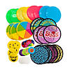 3 1/2" &amp;#8211; 9 1/2" Bulk 50 Pc. Flying Disc Assortment Image 1