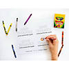 3 1/2" Bright 8-Color Crayola<sup>&#174;</sup> Crayons Art Supply Pack Image 1