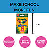 3 1/2" Bright 8-Color Crayola<sup>&#174;</sup> Crayons Art Supply Pack Image 3