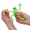 3 1/2&quot; Bright Green Expanding Alien Keychains - 12 Pc. Image 1