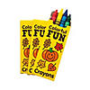 3 1/2" Bulk 48 Boxes Fall Colorful Fun Crayons - 4 Colors Per Box Image 1