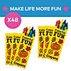 3 1/2" Bulk 48 Boxes Fall Colorful Fun Crayons - 4 Colors Per Box Image 1