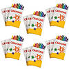 3 1/2" Bulk 48 Boxes of Classic Crayons - 8 Colors per Box Image 1