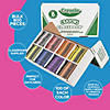 3 1/2" Bulk 800 Pc. Crayola<sup>&#174;</sup> Crayons Classpack - 8 Colors per Pack Image 2