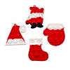 3 1/2" Christmas Santa-Themed Lotsa Pops Popping Toys - 12 Pc. Image 1