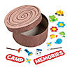3 1/2" diam. Camp Memory Box Craft Kit - Makes 12 Image 1
