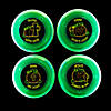 3 1/2&quot; Halloween Christian Pumpkin Glow-in-the-Dark Plastic Flying Discs &amp;#8211; 12 Pc.     Image 2