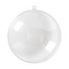 3 1/2" Large DIY Clear Disc Ornaments - 24 Pc. Image 1