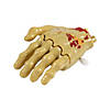 3 1/2" x 2 3/4" Wind-Up Moving Plastic Zombie Hands - 12 Pc. Image 1