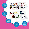 3 1/2" x  3 1/2" Colorful Cardboard Sensory Letters - 26 Pc. Image 2
