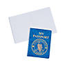 3 1/2" x 4 1/2" My Passport Blue & Gold Paper Notebooks - 24 Pc. Image 1