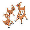 3 1/2" x 4 1/2" Rudolph the Red-Nosed Reindeer<sup>&#174;</sup>Vinyl Bendables - 12 Pc. Image 1