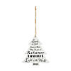 3 1/2" x 4" Names of Jesus Wood Christmas Tree Ornaments - 12 Pc. Image 1