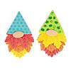 3 1/2&quot; x 5 3/4&quot; Multicolor Fall Leafy Gnome Magnet Craft Kit &amp;#8211; Makes 12 Image 1
