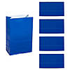3 1/2" x  6 1/2" Blue Treat Bags - 24 Pc. Image 1
