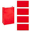 3 1/2" x  6 1/2" Red Treat Bags - 24 Pc. Image 1