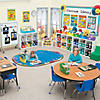 3 1/2" x 7 1/4" Colorful Plastic Classroom Book Bins - 6 Pc. Image 4