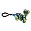 3 1/4" 3D-Printed Articulated Dinosaur Plastic Keychains - 6 Pc. Image 1
