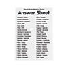 3 1/4" - 4" Plural Words Cardboard Card Matching Game Image 1