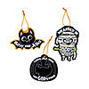 3-1/4" - 5" Magic Color Scratch Religious Halloween Character Ornaments - 24 Pc. Image 1