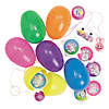 3 1/4" Bright Toy-Filled Plastic Easter Eggs - 24 Pc. Image 1
