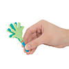 3 1/4"  Bulk 48 Pc. Mini Bright Colors Plastic Hand Clappers Image 1