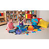 3 1/4"  Bulk 48 Pc. Mini Bright Colors Plastic Hand Clappers Image 2