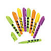 3 1/4" Mini Iconic Halloween Symbols Capped Plastic Pens - 24 Pc. Image 1