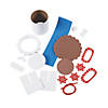 3 1/4" x 2 3/4" 3D Hot Cocoa Christmas Ornament Craft Kit - Makes 12 Image 1