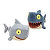 3 1/4&quot; x 2&quot; Blue &amp; Gray Chomping Plastic Shark Toys - 12 Pc. Image 1