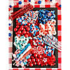 3" 14 oz. Patriotic Twist Red, White & Blue Cherry Lollipops - 24 Pc. Image 1
