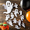 3 3/4" &amp;#8211; 10" Bulk 60 Pc. 3D Ghost Plastic Wall Decorations Set Image 1