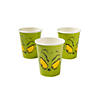 3 3/4" 9 oz. Dr. Seuss&#8482; The Grinch Green Disposable Paper Cups - 8 Ct. Image 1