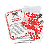 3 3/4" Beaded &#8220;The Meaning of the Candy Cane&#8221; Christmas Ornament Craft Kit - Makes 12 Image 1